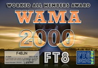 F4BJN-WAMA-2000 FT8DMC