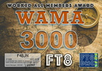 F4BJN-WAMA-3000 FT8DMC