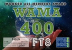 F4BJN-WAMA-400 FT8DMC