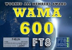 F4BJN-WAMA-600 FT8DMC