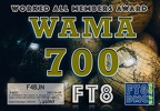 F4BJN-WAMA-700 FT8DMC