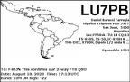 LU7PB 20230818 1713 10M FT8