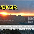 EA6-DK5IR 20231019 2021 60M FT8