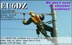 EU6DZ 20240714 0517 17M FT8