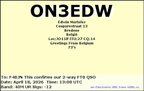 ON3EDW 20260418 1308 40M FT8