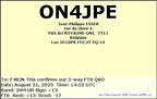 ON4JPE 20230831 1452 20M FT8