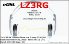 LZ3RG 20251126 0612 20M FT8