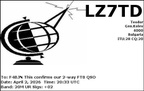 LZ7TD 20260402 2033 20M FT8