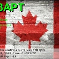 VE3APT 20230421 0127 17M FT8