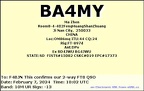 BA4MY 20240207 1002 10M FT8