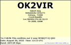 OK2VIR 20250830 1215 20M MFSK