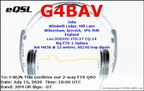 G4BAV 20260715 1806 20M FT8