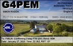 G4PEM 20230127 2235 60M FT8