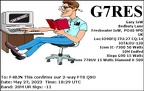 G7RES 20230527 1829 20M FT8