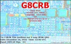 G8CRB 20221216 1230 20M MFSK