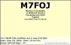 M7FOJ 20260623 1524 20M FT8