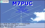 M7PUC 20260418 1410 40M FT8