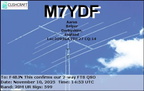 M7YDF 20251110 1453 20M FT8