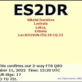ES2DR 20221211 1520 20M FT8