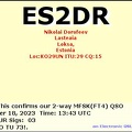 ES2DR 20231018 1343 10M MFSK