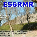 ES6RMR 20221223 0718 20M FT8
