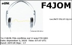 F4JOM 20230903 0747 20M FT8