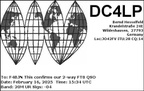 DC4LP 20250216 1534 20M FT8
