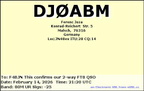 DJ0ABM 20260214 2120 80M FT8