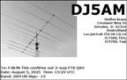 DJ5AM 20250805 1529 20M FT8
