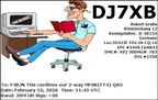 DJ7XB 20260210 1145 20M MFSK