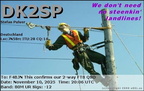 DK2SP 20251110 2006 80M FT8