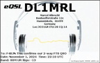 DL1MRL 20241101 2210 80M FT8