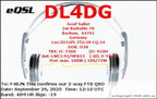 DL4DG 20250929 1210 40M FT8