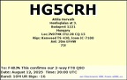 HG5CRH 20250812 2000 10M FT8
