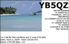 YB5QZ 20260601 2350 17M FT8