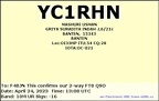 YC1RHN 20230424 1308 10M FT8