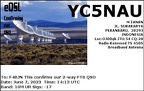 YC5NAU 20230607 1413 10M FT8