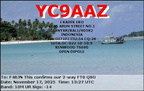 YC9AAZ 20251117 1327 10M FT8