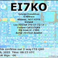 EI7KO 20250728 0815 20M FT8