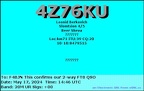 4Z76KU 20240517 1446 20M FT8