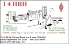 I4HRH 20230919 2042 20M FT8