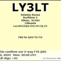 LY3LT 20230512 2000 20M FT8