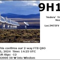 9H1FF 20240731 1425 20M FT8