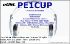 PE1CUP 20240615 2228 40M FT8