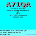 A71QA 20250628 0044 40M FT8