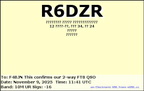 R6DZR 20251109 1141 10M FT8