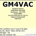 GM4VAC 20250126 0905 20M FT8
