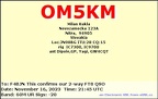 OM5KM 20231116 2145 60M FT8