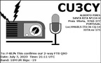 CU3CY 20230707 2111 10M FT8