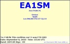 EA1SM 20230908 1026 20M FT8